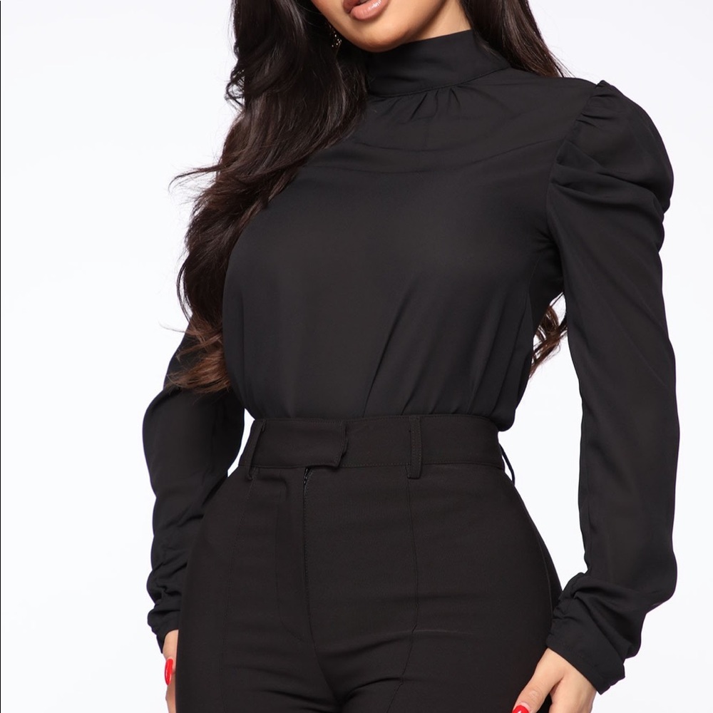 Long sleeve blouse